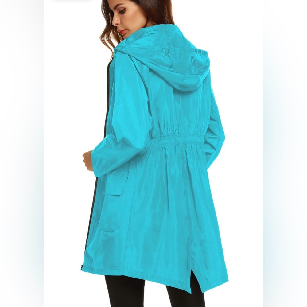 Packable Waterproof Lightweight Active Hooded Rai… - image 4